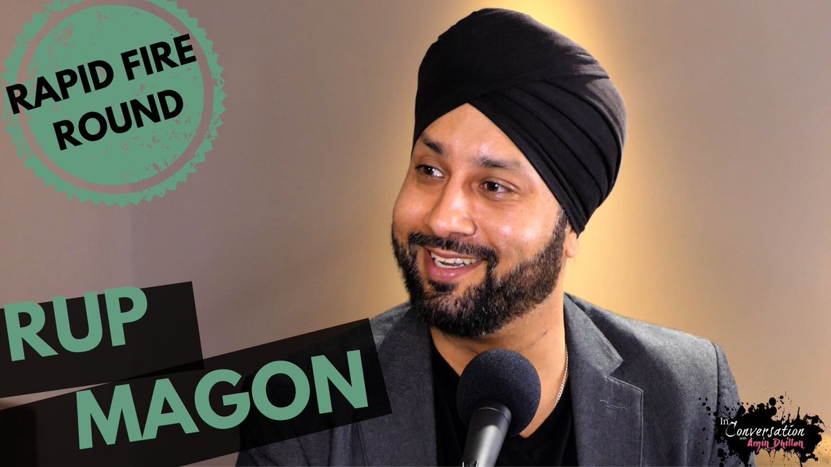 AminDhillon's tweet photo. It's FRIDAY and that means it's time to play THE RAPID FIRE ROUND! Check out @rupmagon this week in the hot seat and answering all my tough questions! Watch it now here: https://t.co/s7OluXpsfo
#rapidfire #bollywood #rupmagon #fridayfun https://t.co/jfeUPMi6Oa