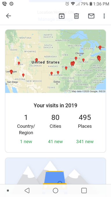 Google just reminded me of all the travel I did in 2019. Wow more than I realized. https://t.co/Eoc3<a href="/tag/avn2019"class="tags"><span>#avn2019</span></a>