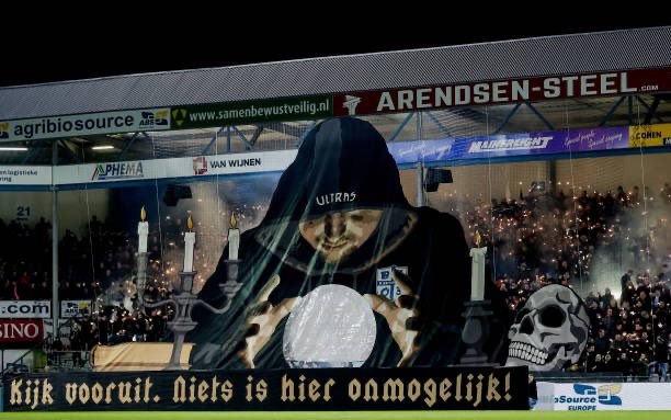 Ultrassnl On Twitter De Graafschap Jong Utrecht Vanavond 10 01 20 Degraafschap Grajut Grautr Bt03 Ultrassnl Ultras Football