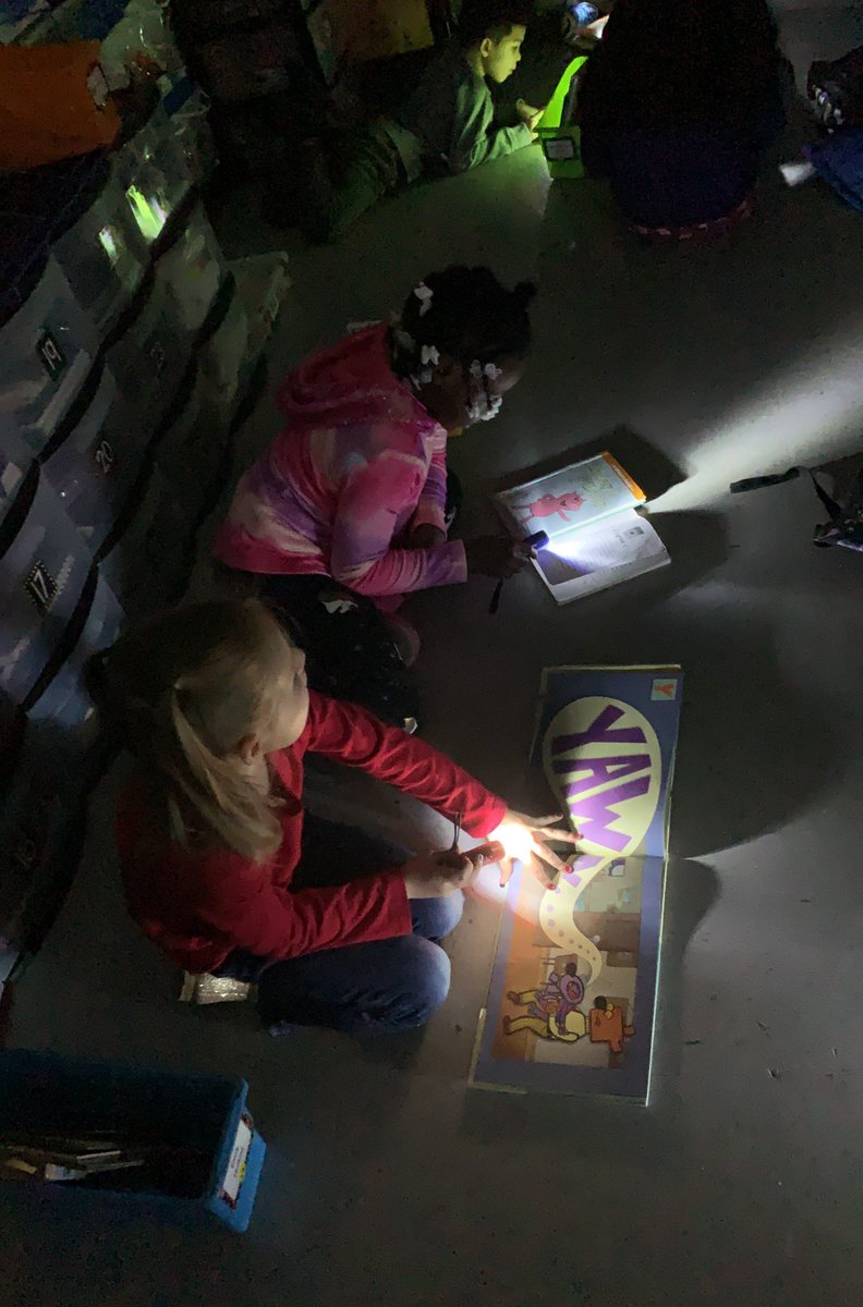 1presva's tweet photo. Flashlight Friday has started in first grade! https://t.co/wlDmm78mxV