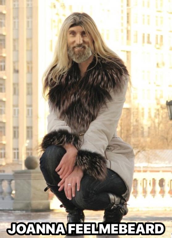 mopedtomemphis's tweet photo. Joanna Feelmebeard is one beautiful Bearded Mother Trucker.  She is going for the crown of Ms. Moped February 1, 6:30 Clover School District Auditorium.  Tickets are $10, all proceeds to St. Jude. https://t.co/vD0hGUIDvA