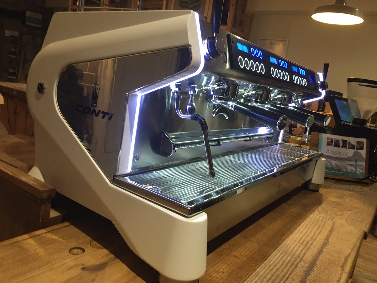 coffeerepairguy's tweet photo. Another lovely @contiespressouk Monte Carlo installed today for @PilgrimsCoffee https://t.co/pa4a9Ffye4