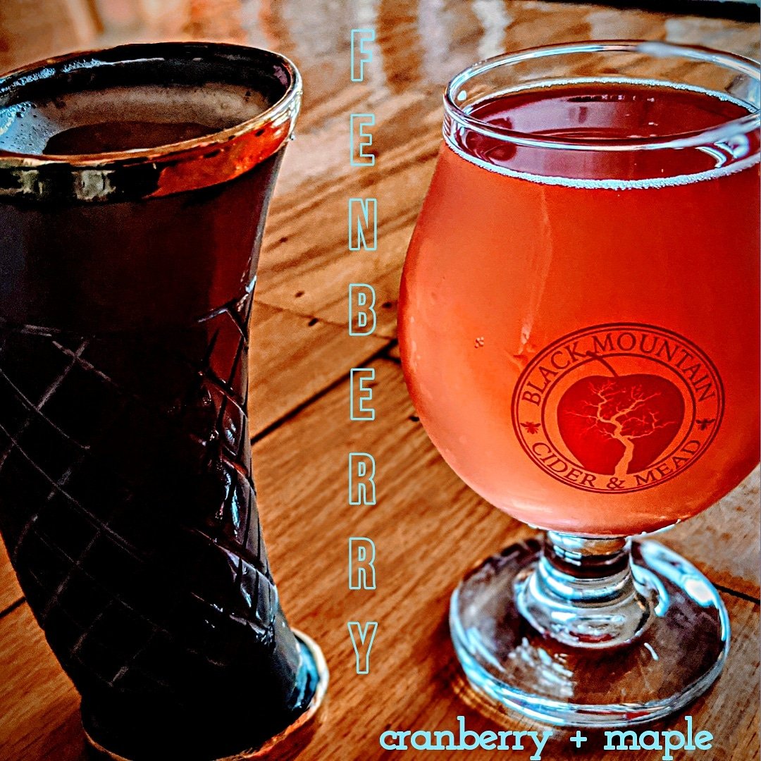BlackMtnCider's tweet photo. Fridays are for Fenberry. With a hint of tart and a touch of sweet, this cranberry-maple mead is here to elevate your weekend. 

#mead #NCmead #meadery #fenberry #acerglyn #melomel #cranberry #madeinNC #avlmead #givemeadachance #gotmead #draftmead #hydromel #modernmead https://t.co/Y32TfAs1BA