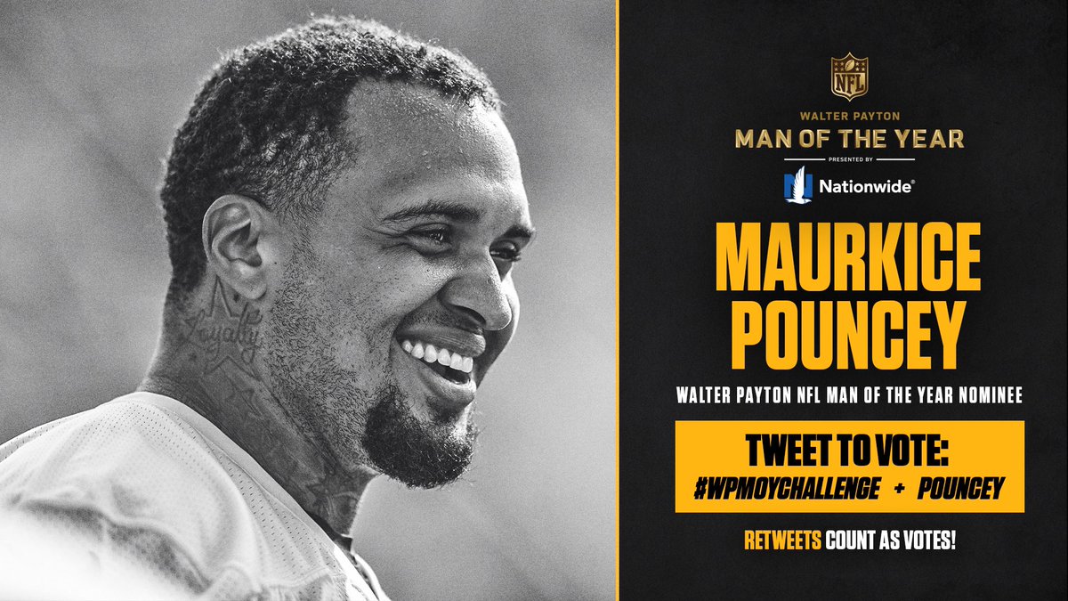 CamHeyward's tweet image. He’s more than deserving. Let’s make this final push big for pounce! Everyone please vote for @MaurkicePouncey. #WPMOYChallenge+Pouncey