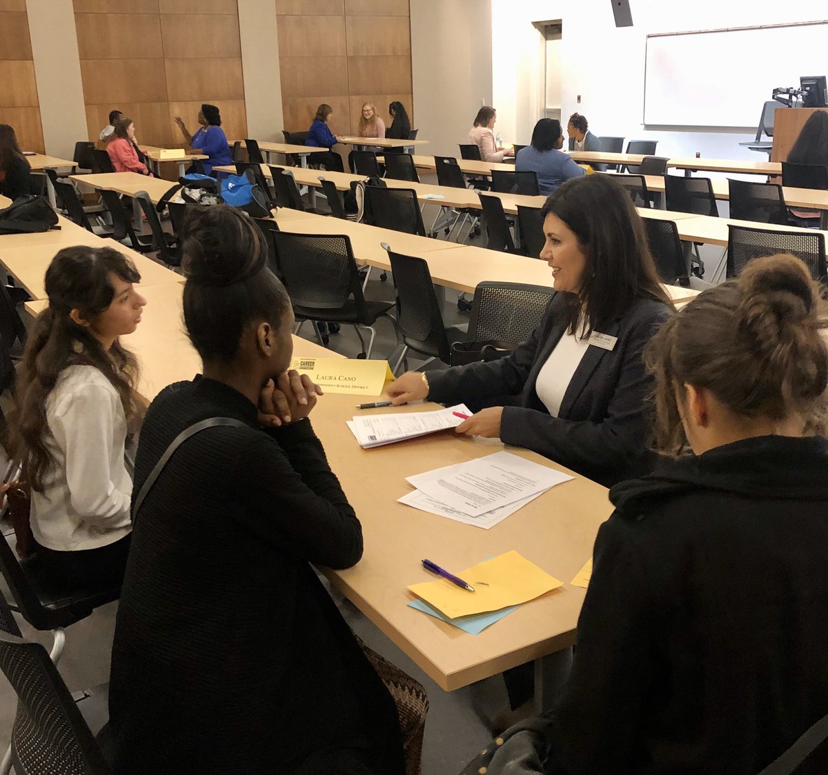 Resume Review &amp; Mock Interviews with high school students @ C4 Career Connections ~ Tyler Area Chamber of Commerce