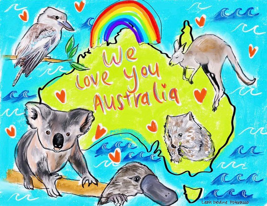 esteeblancher's tweet photo. @planetcaramela #WeLoveYouAustralia https://t.co/QuPxQbLt8U