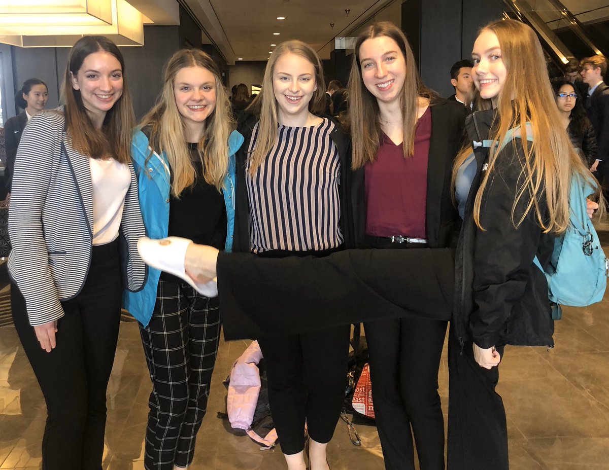 BHSblazettes's tweet photo. Blazettes at DECA. Good Luck! https://t.co/hMHVx1thCI
