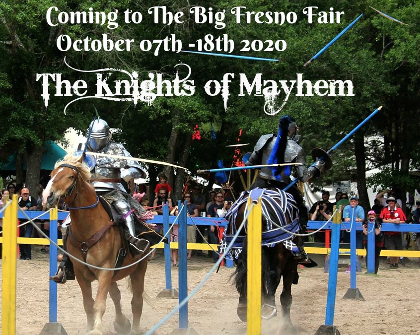 Make sure you come out to <a href="/BigFresnoFair/">Big Fresno Fair</a> and see 12 time world champion Charlie Andrews and his famous Warhorse Jagermeister. #Travel #fair #jousting