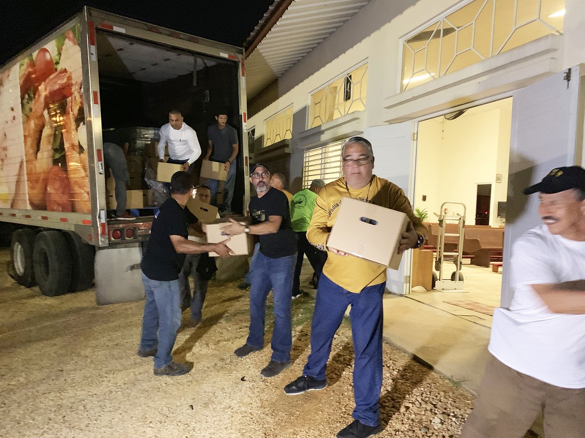 CCharitiesUSA's tweet photo. Thousands of people are without shelter after devastating #PuertoRicoEarthquakes. Volunteers on the ground are distributing much needed supplies to our brothers and sisters in need. Help us support our disaster relief efforts!  https://t.co/kbdxzLpzh1 https://t.co/rZN17vUW8W