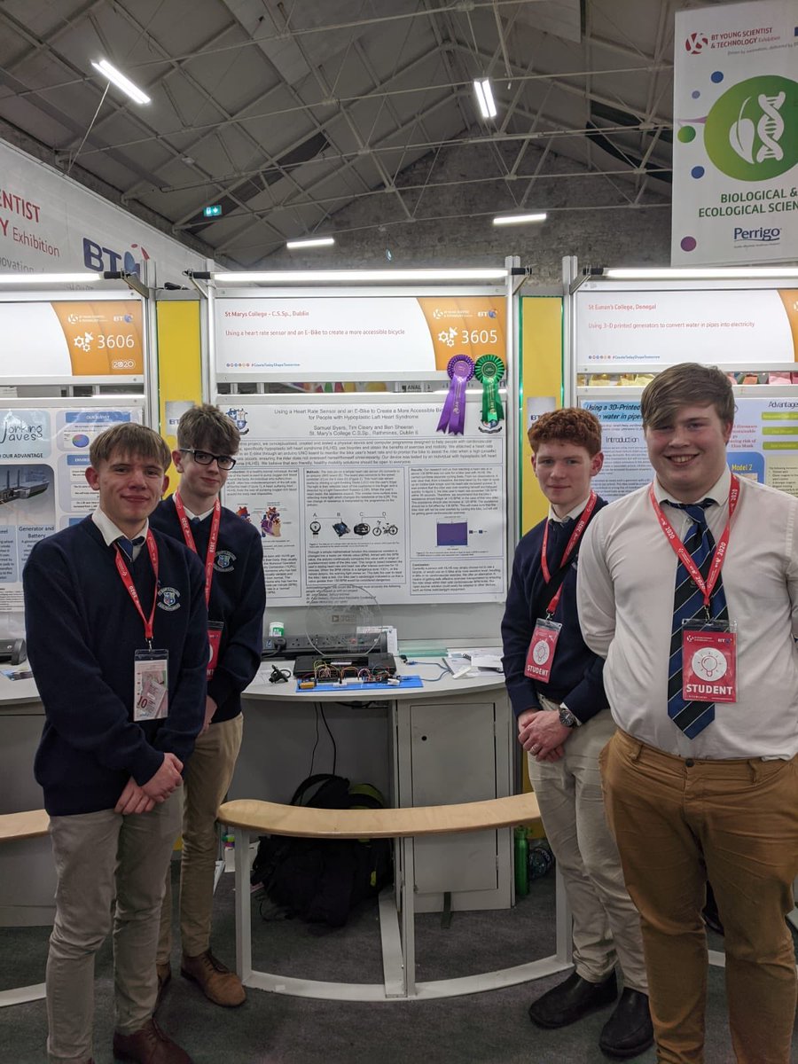 ADIBTYS1's tweet photo. Huge congrats to Samuel Byers, Tim Cleary &amp; Ben Sheeran from St Marys College, Dublin, for winning the Analog Devices Technology Award @ADILimk @ADI_News @BTYSTE #AnalogDevices #AheadOfWhatsPossible https://t.co/pELjlRqU7Q