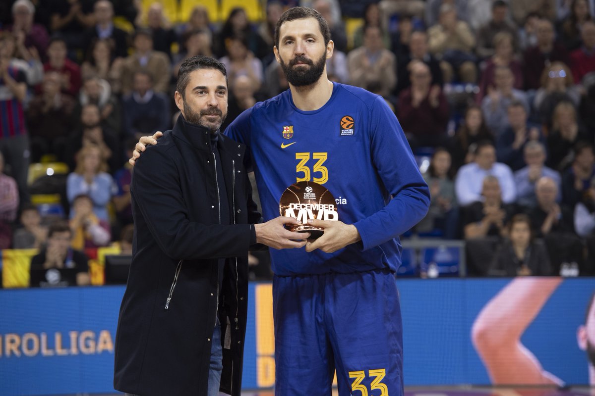 EuroLeague's tweet photo. The MVP of December 

🏆 @NikolaMirotic33 

#GameON https://t.co/Wbedfj4BzK