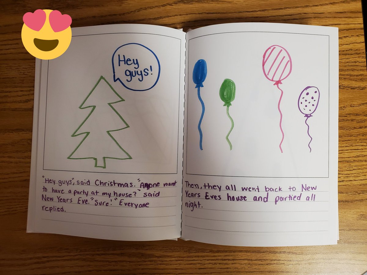 MrsTalmoHB's tweet photo. I'm so excited to share our first published author from my Friday #activityblock. She created a story about the holidays and it was published by @lulujrdotcom ! What a creative idea! #ambitious #ELA #WarriorStrong @JayBastianelli https://t.co/kN4sDc2WKH