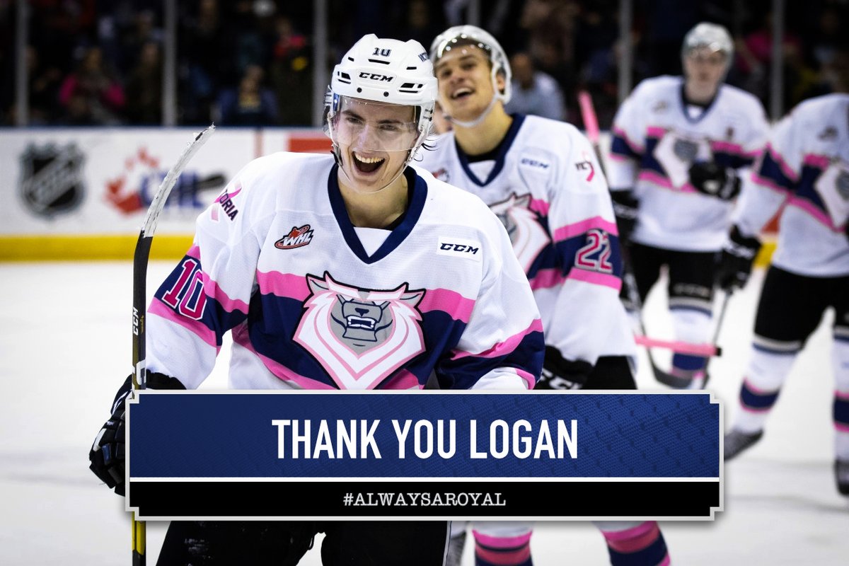 A great person with a positive attitude and strong work ethic, thank you <a href="/LoganDoust/">Logan Doust</a> for being a part of our family for the past season and a half! All the best in Moose Jaw! #AlwaysARoyal
