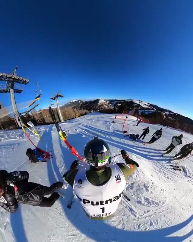 This is what it's like to ski with twotime Olympic gold medalist Ted