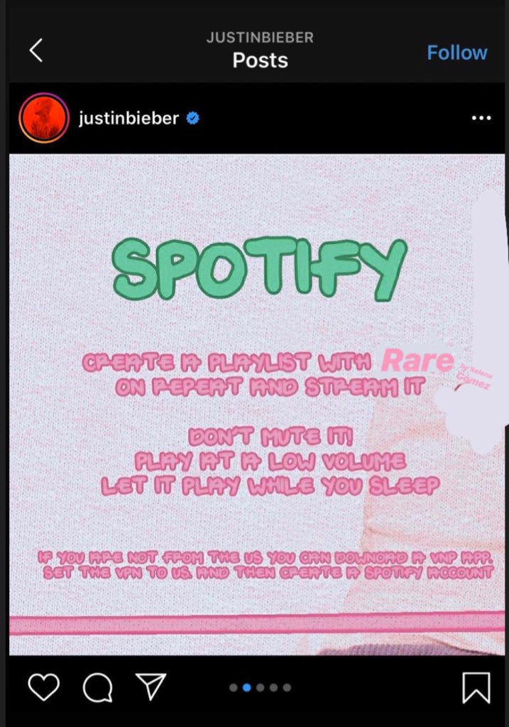 sunflowerlwt28's tweet image. fixed it. stream Rare by Selena Gomez.
#RareIsOutNow #RareListeningParty