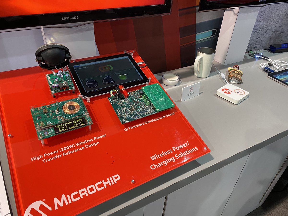InductiveIntel's tweet image. Thanks to @MicrochipMakes for all the support getting ready for CES.#wirelesspower #wirelesscharging #IoT @CES #venturecapital