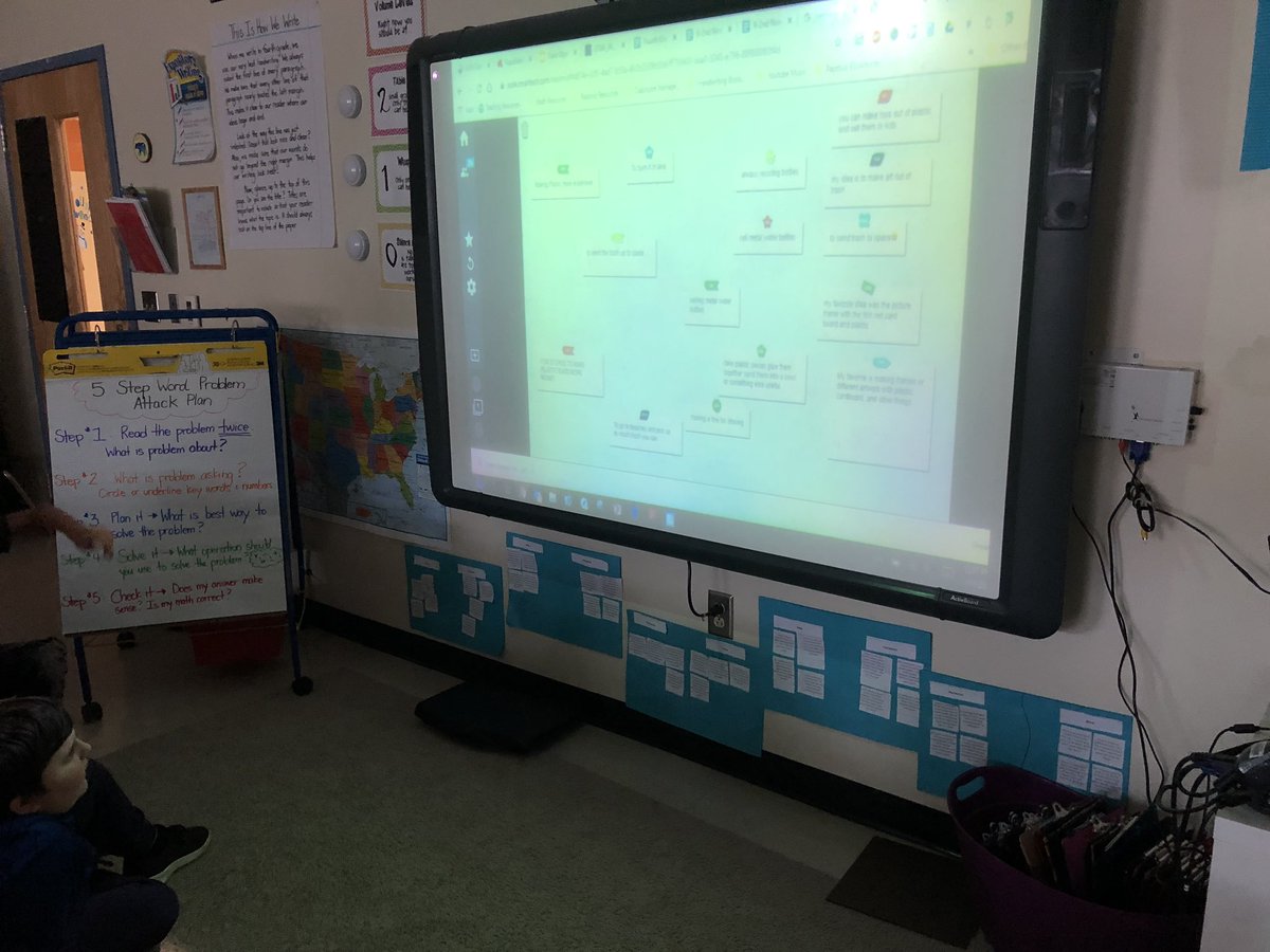 KimberlyCastner's tweet image. Students from Mrs. Warner’s class shared their different ideas for reducing plastic waste using #smartsuite software during our @DiscoveryEd Waste Not Want Not science lesson today- they had some creative ideas to reduce plastic waste! @StallingsES @UCPS_MonroeNC @AGHoulihan