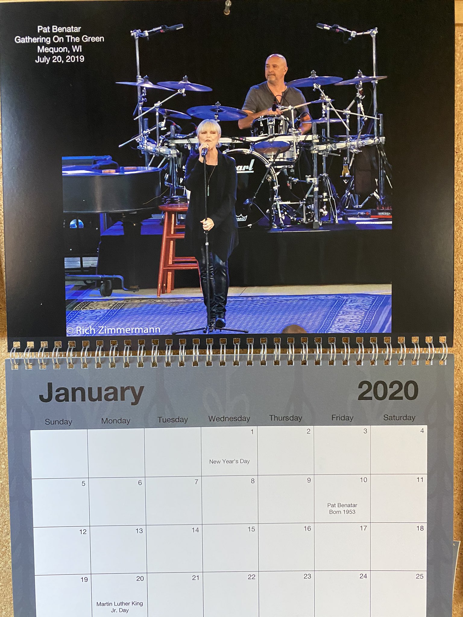 Happy birthday to Pat Benatar my calendar girl this month! 