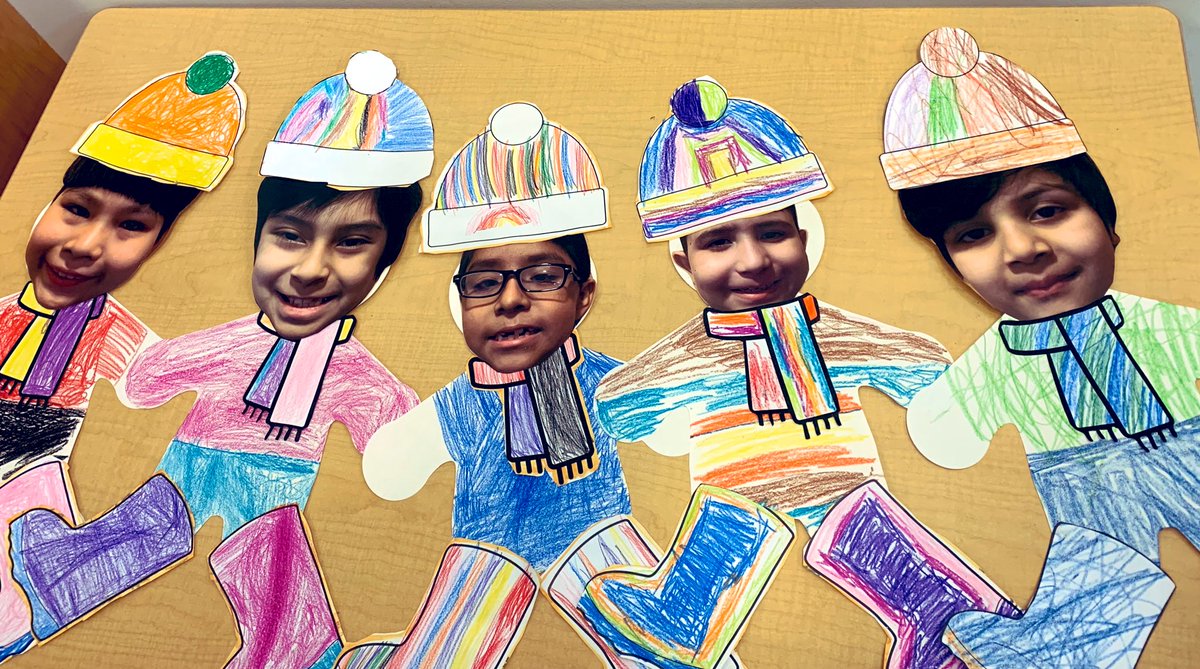 MissAmirza's tweet photo. Today ABA K-2 spoke about seasonal clothing!We reinforced the lesson with mini me dress up dolls!Pronouns,color recognition,following directions, cutting,coloring,waiting,sharing,and dressing skills used!   #autism  #craftivities #winterlesson #lifeskills @WestNYSchools @wnyps3 https://t.co/RCOjxi8MWj
