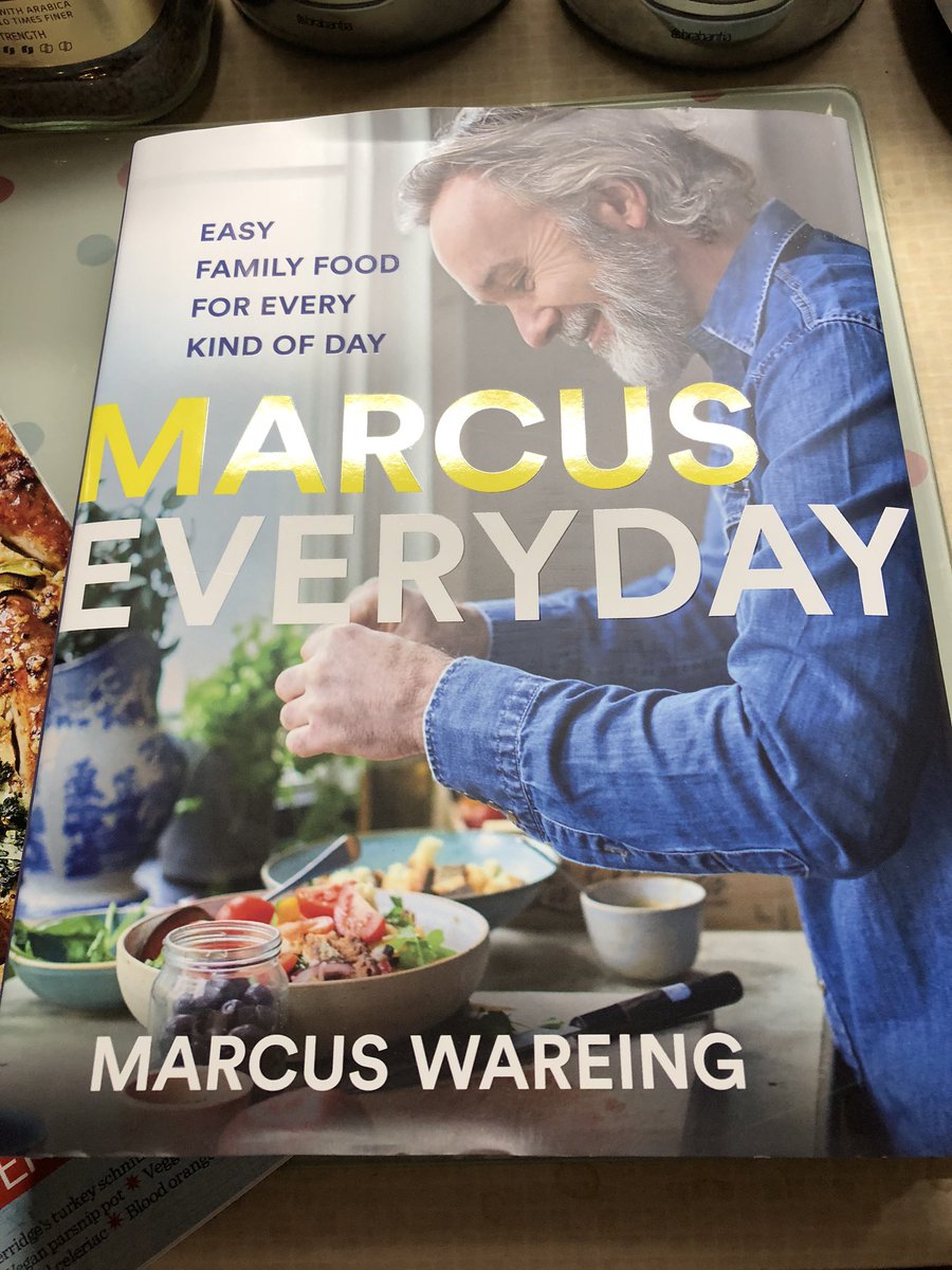 PinkNJ's tweet image. Really excited! Bought myself this lovely book today @marcuswareing so amazing my #favouritechef 💕