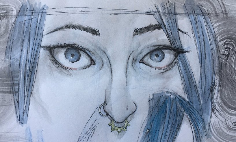 Emonic_Art's tweet photo. Eyes of @vaughn.doom
#emonic #sketch #ink #watercolor #vaughn.doom https://t.co/Ju9RhE3aEe