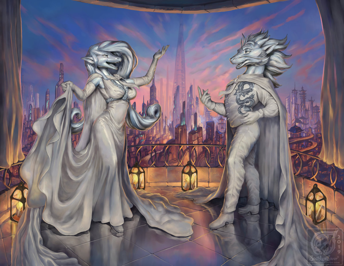 SixthLeafClover Studios on Twitter "A futuristic place and time where