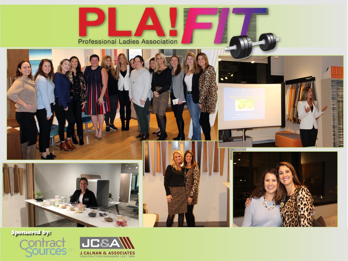 Thank you to sponsors <a href="/ContractSources/">Contract Sources</a> and <a href="/JCAbuilds/">J. Calnan & Assoc.</a> for making PLA! FIT's first event of 2020 a success! 

Check out our webpage for news on upcoming events. 

#fitfriday