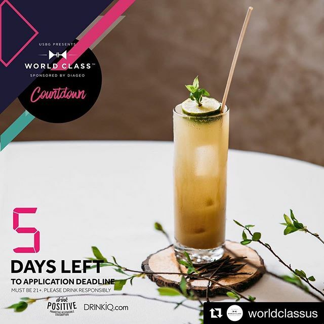 #Repost @worldclassus with <a href="/get_repost/">Repost</a>
・・・
You've gotta be in it to win it! Only five days to go!! :
:
#worldclass #usbg #diageo #worldclassus #roadtosydney #photooftheday #countdown ift.tt/2FFWV3A