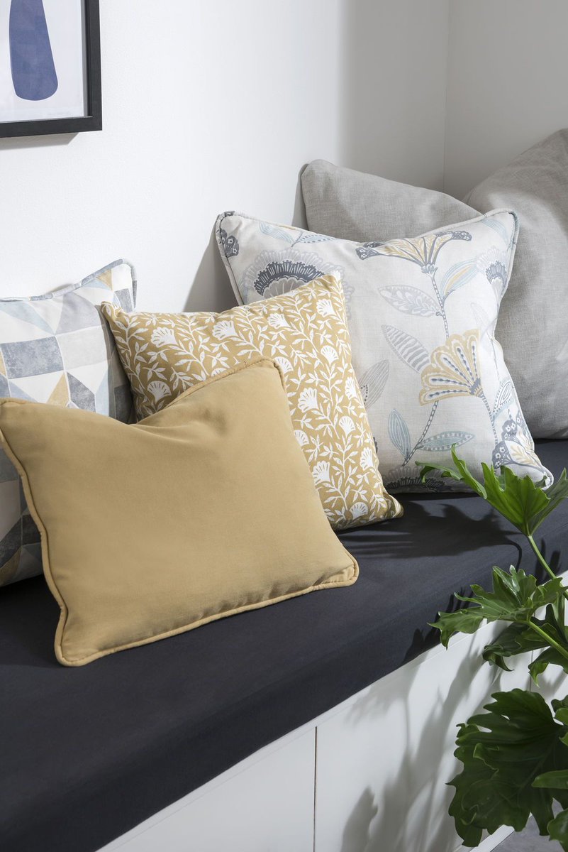 StudioGuk's tweet photo. Bohemia
Printed onto 100% cotton in a block print style, this collection feature oversized floral trails, sophisticated geometrics and stylised all-over leaf motifs. Complete the look with ‘Alora’, a dual purpose plain in co-ordinating shades, perfect for upholstery.
.
.
.
#ss20 https://t.co/sRZUe5u9IU