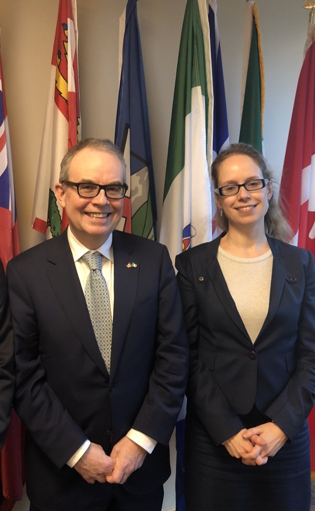 Thanks to @SuzDrisdelle &amp; the team at <a href="/canadaireland/">Canada in Ireland</a> for a great discussion today of our respective plans to strengthen &amp; deepen the 🇮🇪🇨🇦relationship - all of us at <a href="/IrlEmbCanada/">Irish Embassy Canada</a> <a href="/IrlinVancouver/">Consulate General of Ireland in Vancouver</a> &amp; <a href="/dfatirl/">Irish Foreign Ministry</a> look forward to cooperating closely with you in 2020☘️🍁