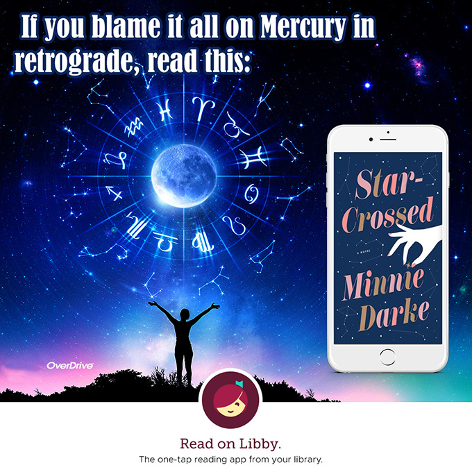 a graphic of a person with hands raised to the night sky looking up at a big constellation