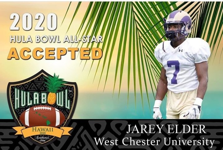 RashanGarySport's tweet photo. Congratulations to @JareyElder21 headed to the  @Hula_Bowl

#NFL #PathToTheDraft #2020
#Versatile #Playmaker S/CB/KR/PR

#SEV #RGSports #2nd2None https://t.co/LgmOfAkeBh