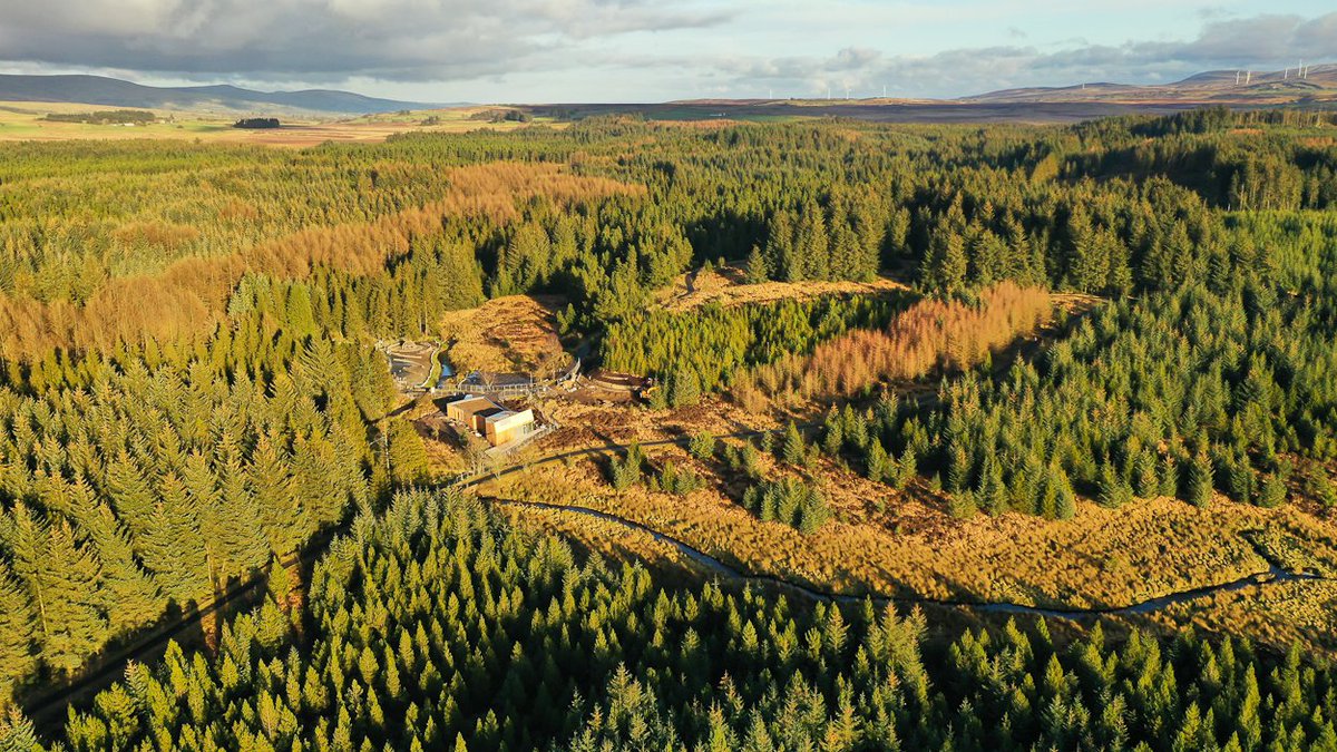 martinastro2005's tweet photo. The new Dark Sky Observatory in Davagh Forest - two distance perspectives for a sense of scale taken this week https://t.co/19Wt2BjIl1 #darkskyobservatory #davaghforest #astronomy https://t.co/bvqeg61wpx