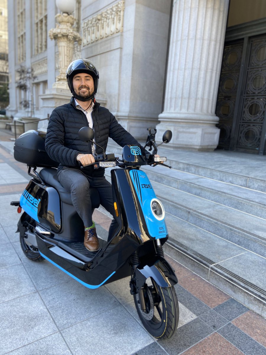Very excited to launch Oakland’s first shared ⚡️🛵 service with @_gorevel