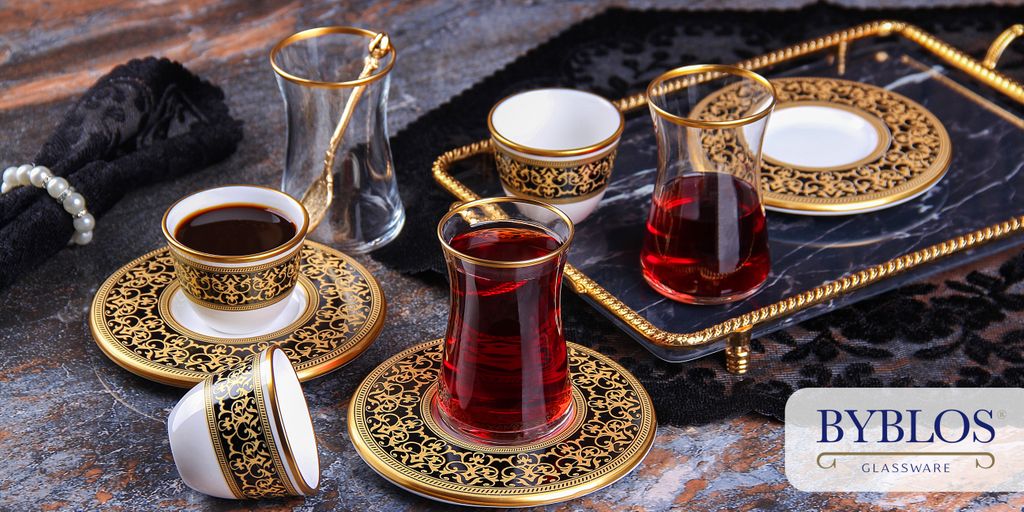 byblosglassware's tweet photo. MERZE
For authenticity fans, a set of distinctive cups and glasses to decorate reception rooms also, it will suit guests.
لعشاق الكلاسيكيات، طاقم كؤوس وفناجين مميز لتزيين طاولات غرف الاستقبال، والأنسب لاستقبال الضيوف
#Byblos⠀
#ByblosTurkey⠀
#ByblosGlassware⠀
#Handmade https://t.co/RzfyiMxHl3