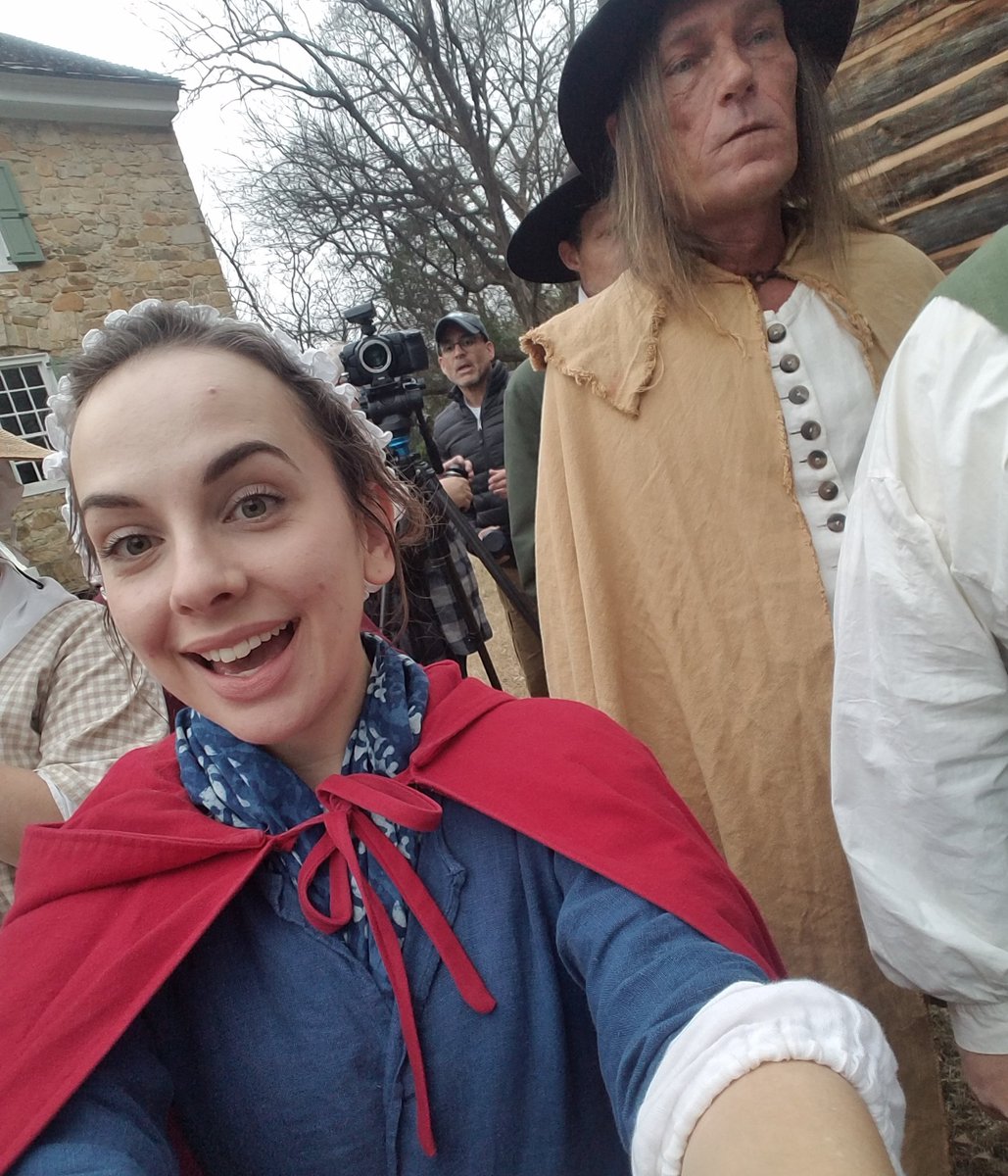 CLThistory's tweet photo. Turns out living history reenactors are actually great actors. We're filming a small TV segment at the Museum today! #CLThistory #CLTmuseum #history #historyontv https://t.co/gIgniBA285