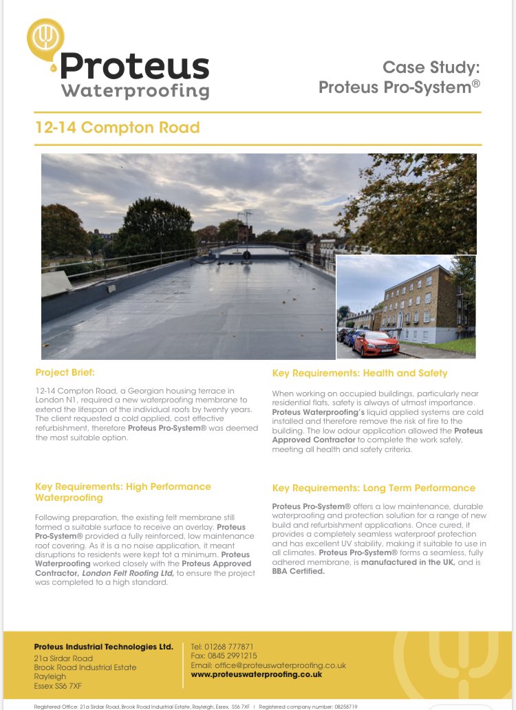 #londonfeltroofing #liquidroofingsystems #proteuswaterproofing #NFRC #competentroofing