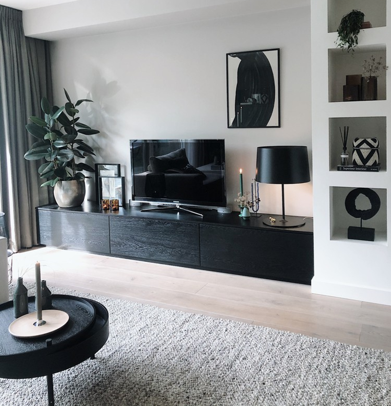 NLHomeDeco's tweet photo. Hebben: 12x zwarte televisiemeubels en dressoirs - #woonkamer #inspiratie #interieur #homedeconl - https://t.co/5GaPobdFNP https://t.co/1RQJUNEZJ0