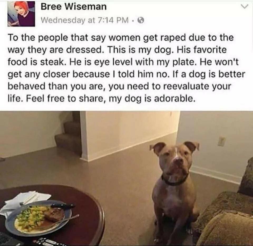 If you can't control yourself you shouldn't be able to go outside