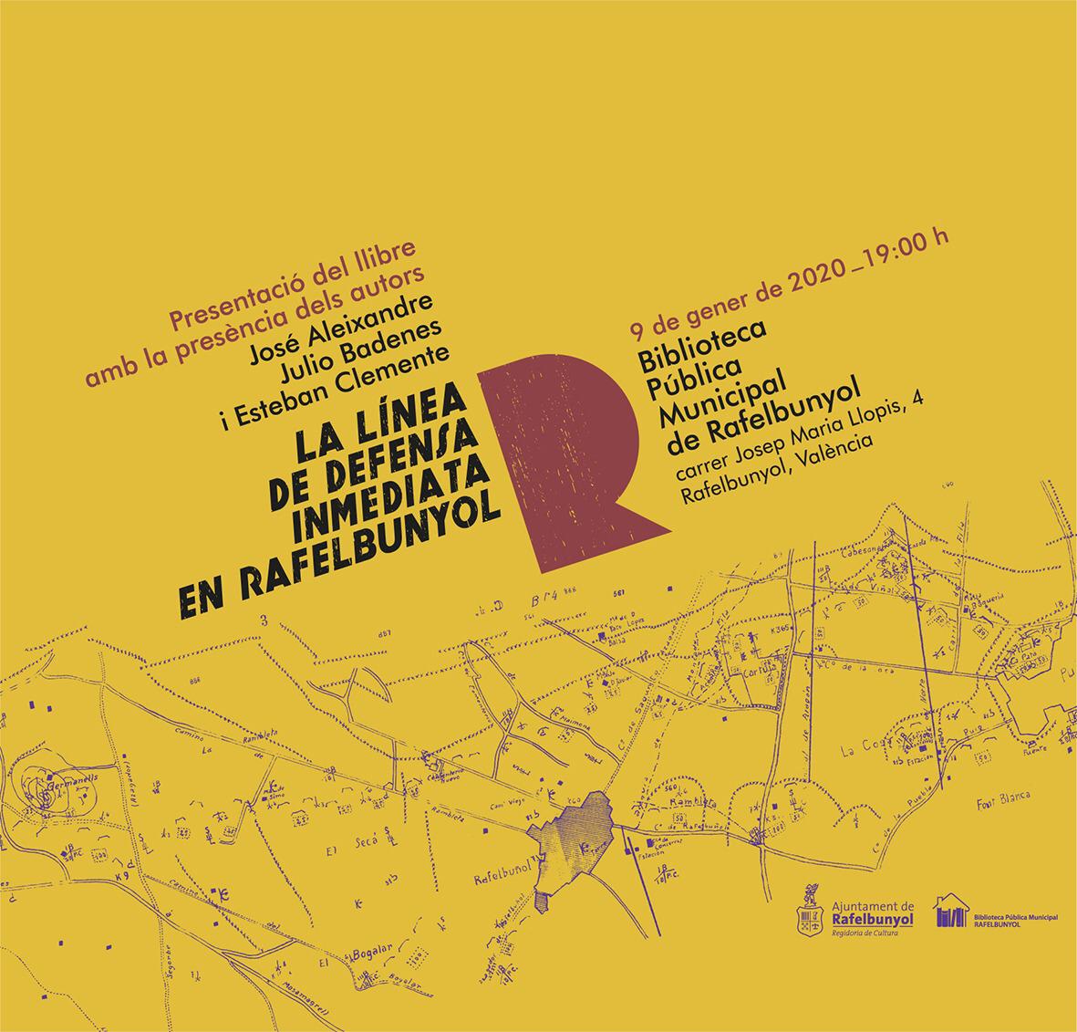 InmediataXYZ's tweet photo. Presentación del Libro La Línea de Defensa Inmediata en Rafelbunyol por José Aleixandre, Julio Badenes y Esteban Clemente. Trataron la localización de tres grandes núcleos defensivos de la Guerra Civil
https://t.co/N5OnsJT66j https://t.co/c99jNdKDo0