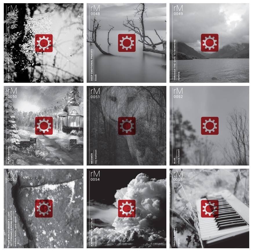 This memory popped last night: the 9 releases in 2015 on my Relaxed Machinery label I ran with two good friends. Proud of these. 

Frore 
Kloob
@Numinamusic 
SiJ
Roy Mattson
<a href="/VoidMusic79/">Chris Russell</a> / Chris Russell
<a href="/markusreuter/">Markus Reuter</a> / Zero Ohms
<a href="/massergy/">Massergy</a> 
<a href="/anguaji/">Beth is a year older</a>