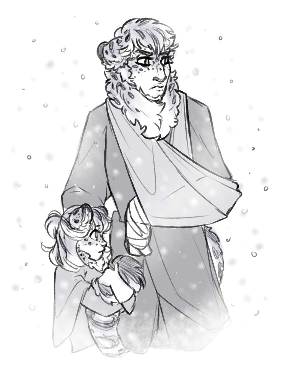 ragethegemini's tweet image. 😤 Back on my bullshit after too-long holiday haitus!  Here's some Anima Snom Lempards~