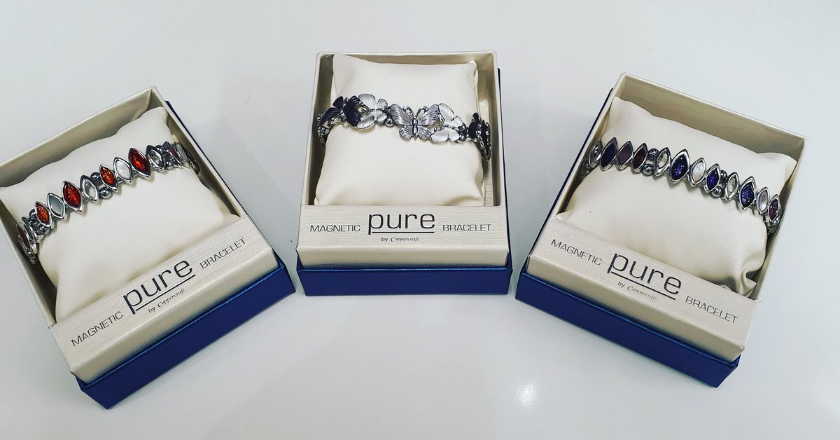 CardsZigzag's tweet photo. We stock a selection of Pure Coppercaft bracelets."Their bracelets continue to use traditional components, such as copper and magnetic hematite beads.  Many of the bracelets are elasticised and are very comfortable to wear; especially if the wearer has arthritic wrists or hands." https://t.co/a84FFvAAx5