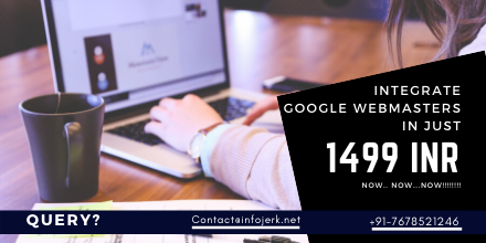 info_jerk's tweet photo. Integrate Google Webmasters in Just 1499 INR, Now… Now….NOW!!!!!!!!
For More Info:
+91-7678521246
or
Contact@infojerk.net
.
.
.
#infojerkmarketing #infojerk #Remarketing #SearchEngineMarketing #digitalmarketing #digitalmarketingexpert #digitalmarketingtraining #seo https://t.co/OvGL383lu8