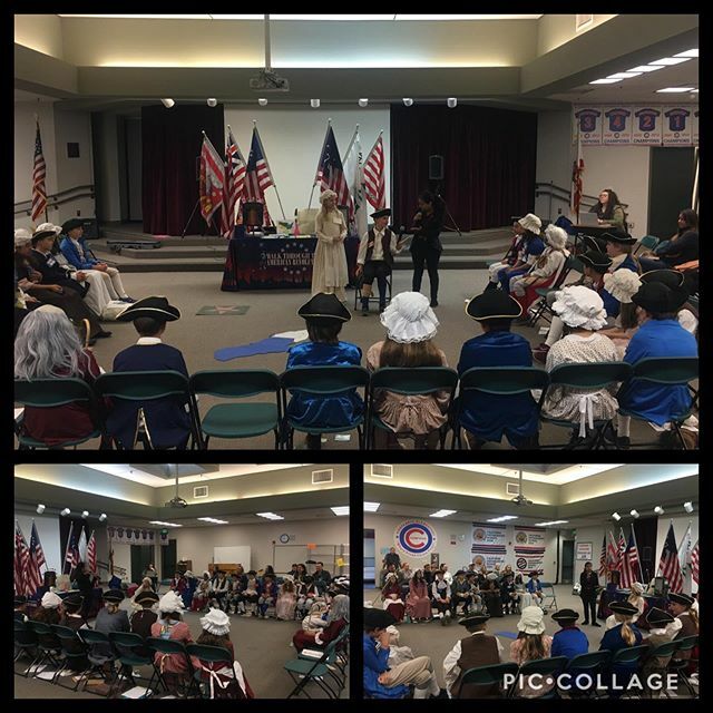 CESChampions's tweet photo. 5th graders did an excellent job during their Walk Through the Revolution-so proud! #historysocialscience @smalley_cusd https://t.co/JSy9YUjkwW https://t.co/4sUn266vXj