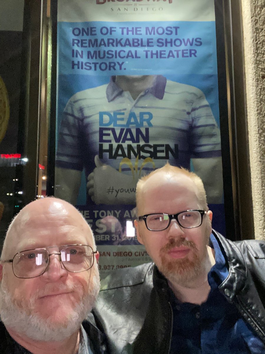 SDHryRedHd's tweet photo. Excited! Almost time ... “Dear Evan Hansen” (@ San Diego Civic Theatre - @broadwaysd in San Diego, CA) https://t.co/xwv61qnbW8 https://t.co/gcpGmkLq87