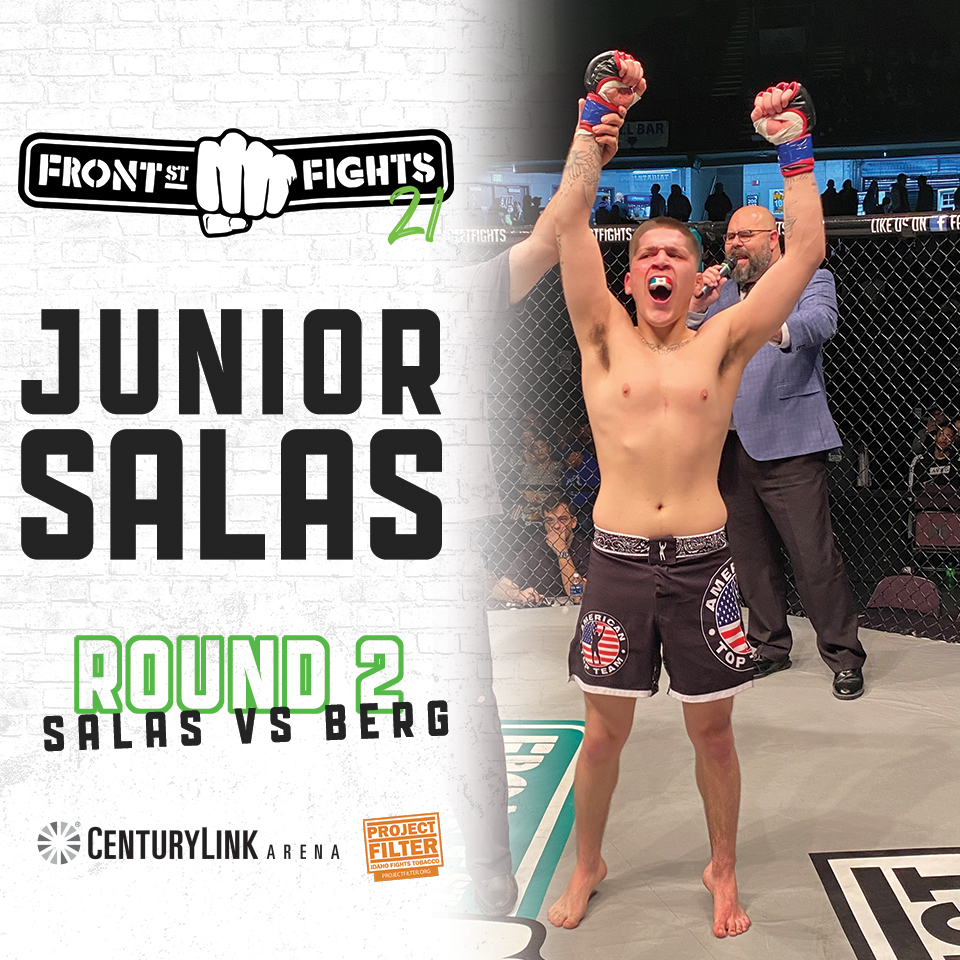 FrontStFights's tweet photo. By way of rear naked choke... we have our first winner of the night!
#FSF21 #SALASvsBERG https://t.co/s0fYGKjMjo