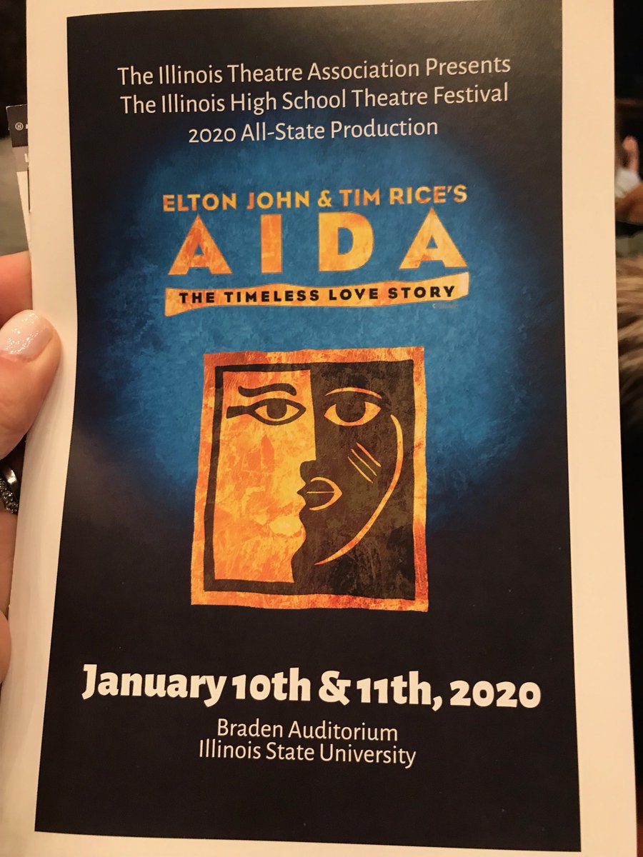 tbonuma's tweet photo. Super excited and full of #leydenpride to be watching Aida at the #IHSTF. ⁦@vpilolla1⁩   and crew doing an awesome job! https://t.co/Cpd05sDzCN