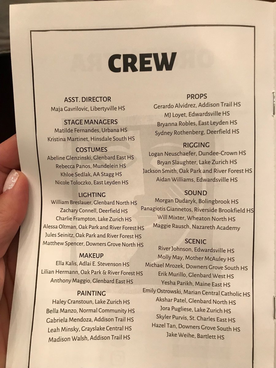 tbonuma's tweet photo. Super excited and full of #leydenpride to be watching Aida at the #IHSTF. ⁦@vpilolla1⁩   and crew doing an awesome job! https://t.co/Cpd05sDzCN