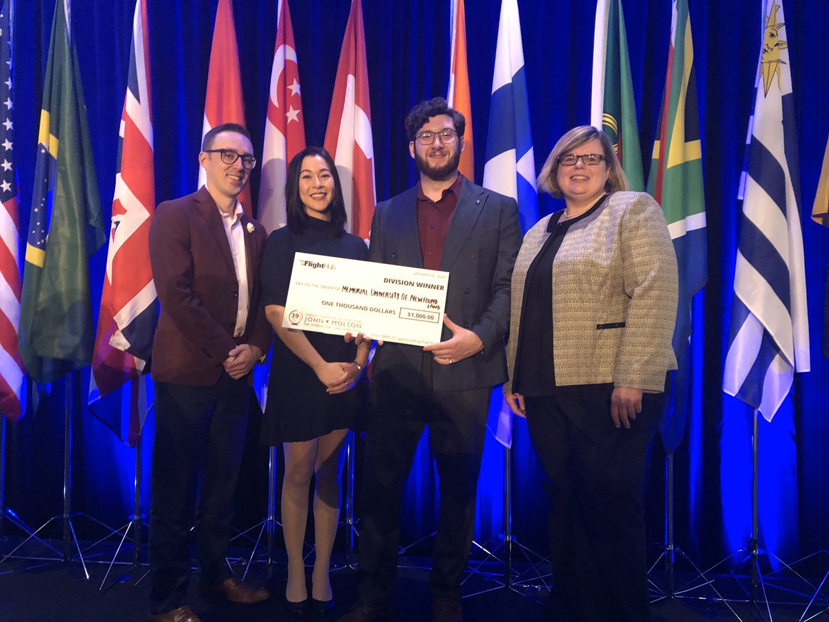 IDostaler's tweet photo. Well done @MUNBusiness #mbaicc divisional winner and semifinalists! @MBAICC @MemorialU @MemorialUAlumni https://t.co/jNJWsXgTxi